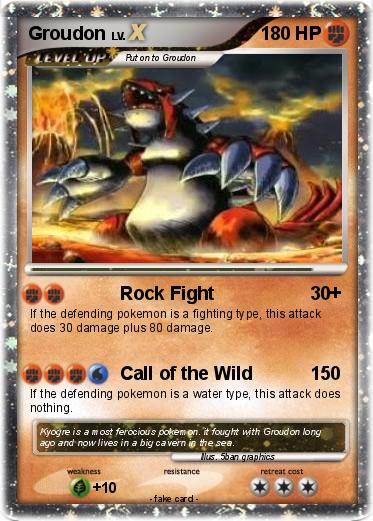 Pokemon Groudon