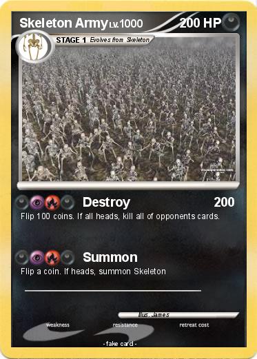 Pokemon Skeleton Army