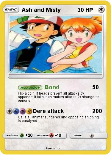 Pokemon Ash and Misty