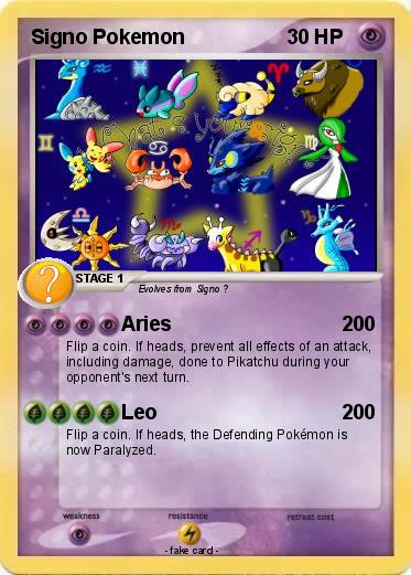 Pokemon Signo Pokemon