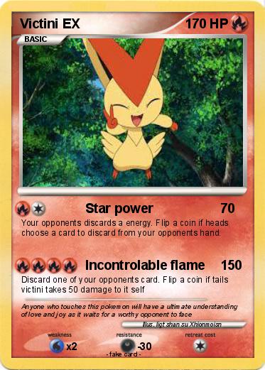 Pokemon Victini EX