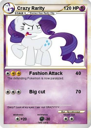 Pokemon Crazy Rarity