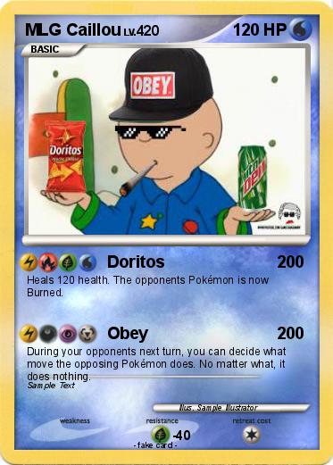 Pokemon MLG Caillou