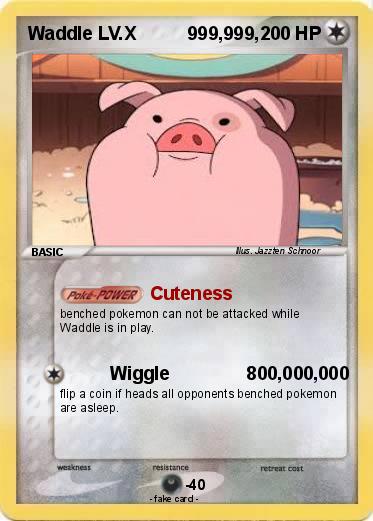 Pokemon Waddle LV.X          999,999,