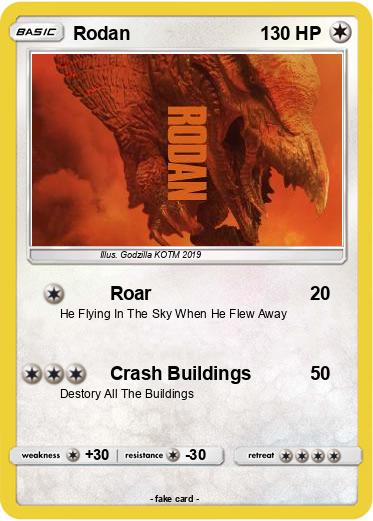 Pokemon Rodan