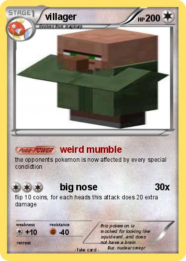 Pokemon villager