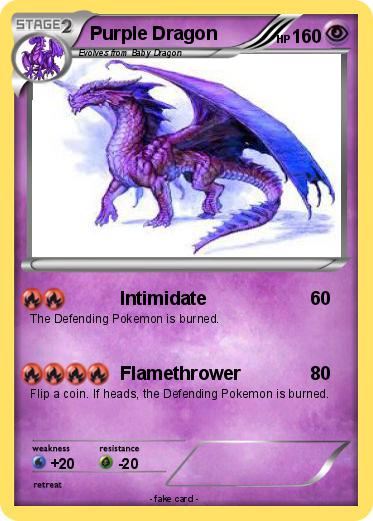 Pokemon Purple Dragon