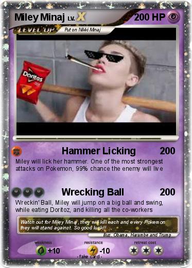 Pokemon Miley Minaj