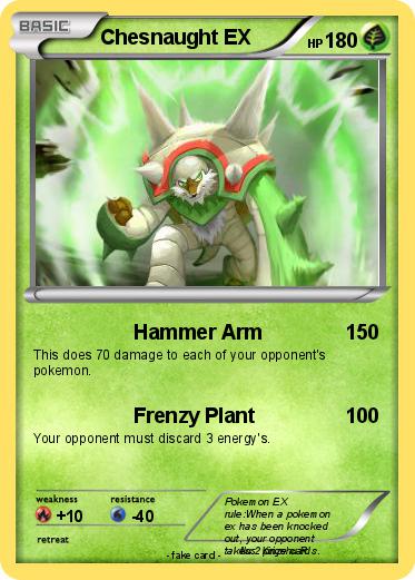 Pokemon Chesnaught EX
