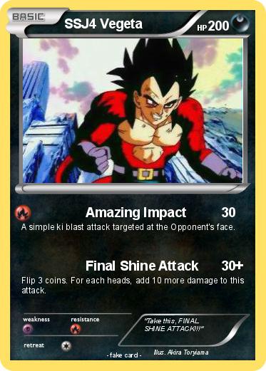 Pokemon SSJ4 Vegeta