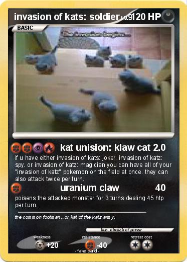 Pokemon invasion of kats: soldier