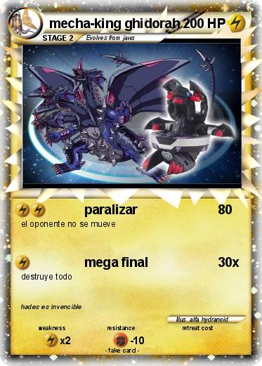 Pokemon mecha-king ghidorah
