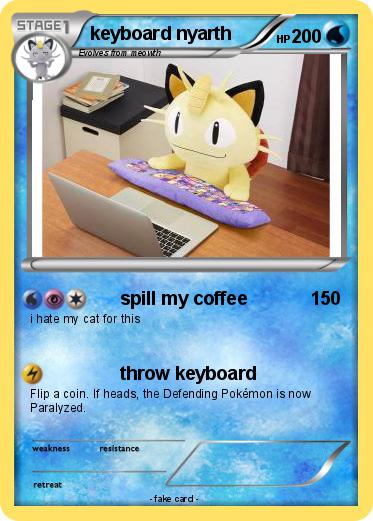 Pokemon keyboard nyarth