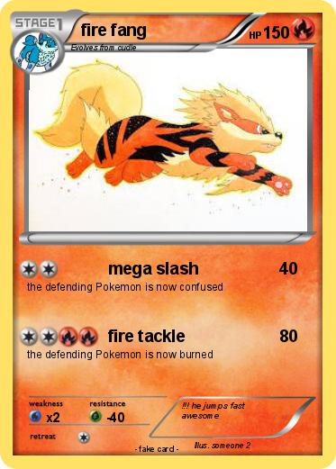 Pokemon fire fang