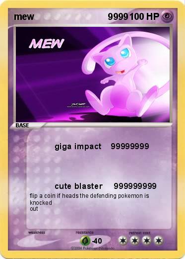 Pokemon mew                             9999