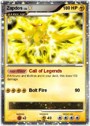 Pokemon Zapdos