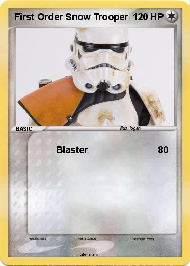 Pokemon First Order Snow Trooper