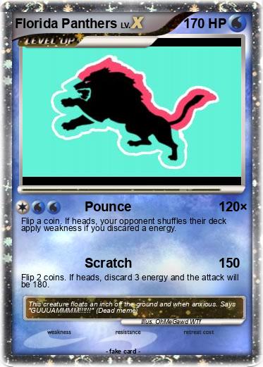 Pokemon Florida Panthers