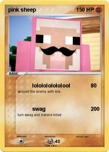 Pokemon pink sheep