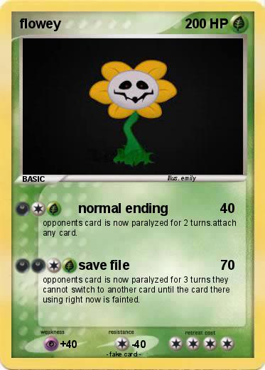 Pokemon flowey