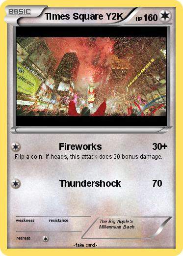 Pokemon Times Square Y2K