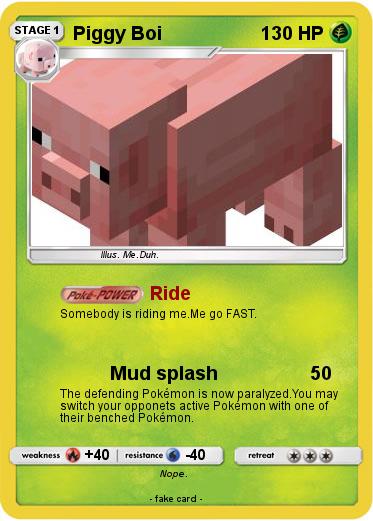 Pokemon Piggy Boi