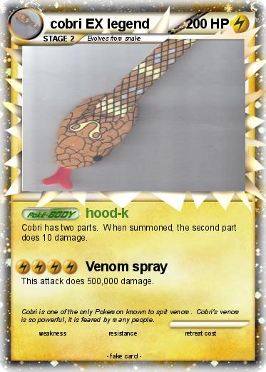 Pokemon cobri EX legend