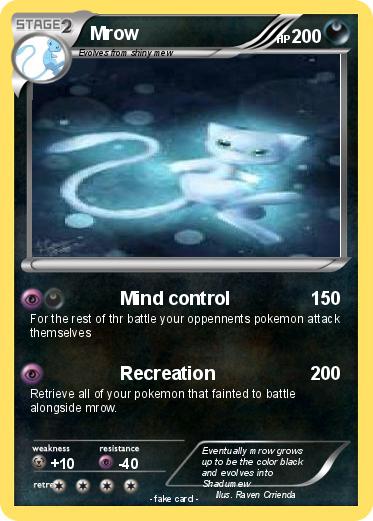 Pokemon Mrow
