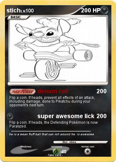 Pokemon stich