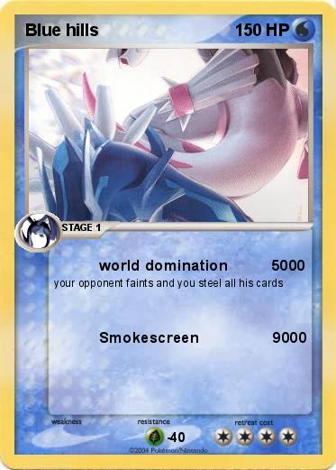 Pokemon Blue hills