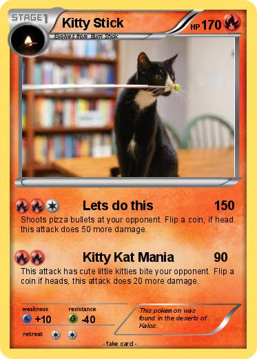 Pokemon Kitty Stick