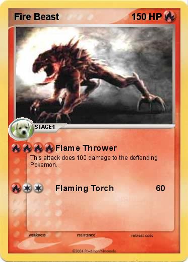 Pokemon Fire Beast