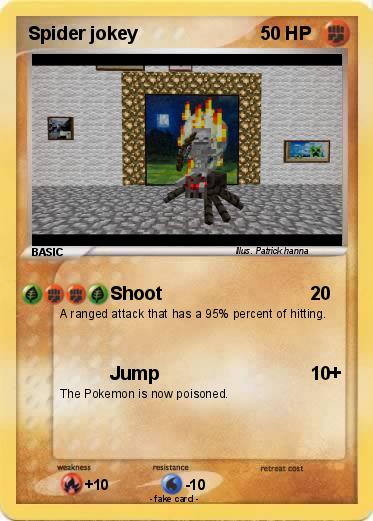Pokemon Spider jokey