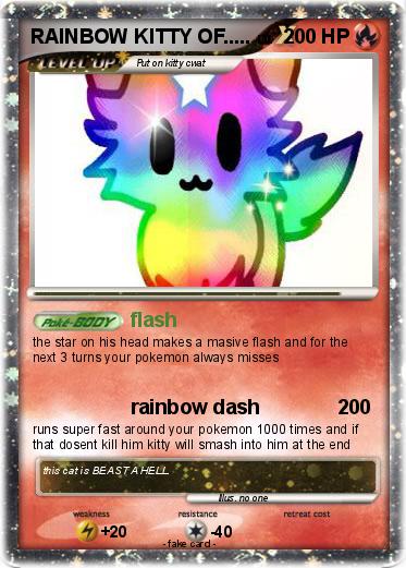 Pokemon RAINBOW KITTY OF.....