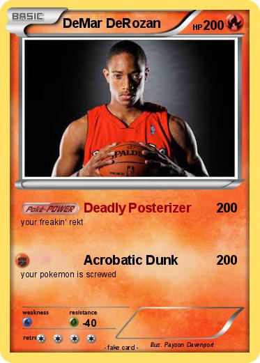 Pokemon DeMar DeRozan