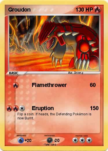 Pokemon Groudon