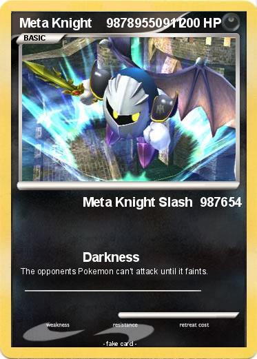 Pokemon Meta Knight    98789550911