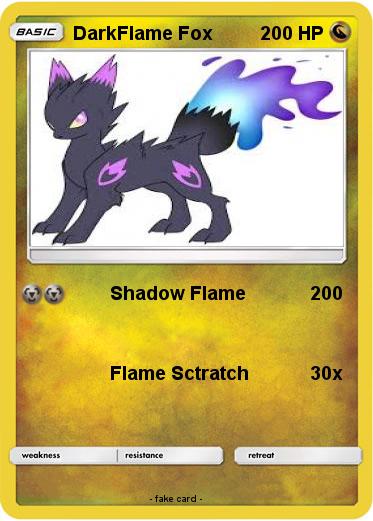 Pokemon DarkFlame Fox