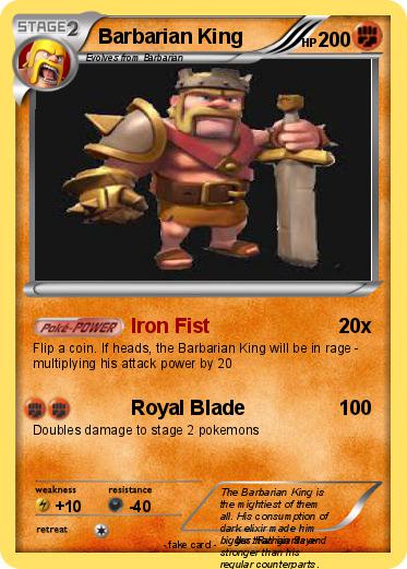 Pokemon Barbarian King