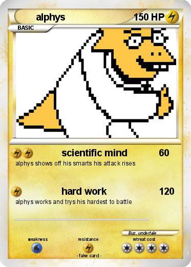 Pokemon alphys
