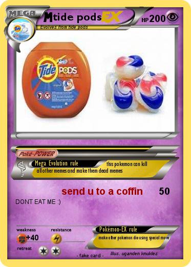 Pokemon tide pods