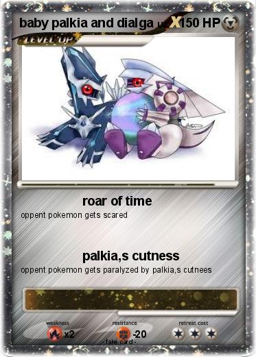 Pokemon baby palkia and dialga