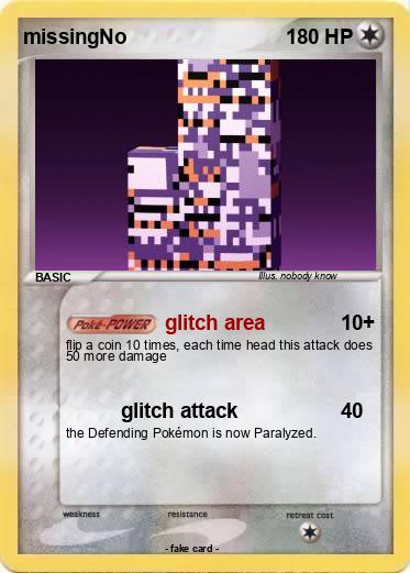 Pokemon missingNo