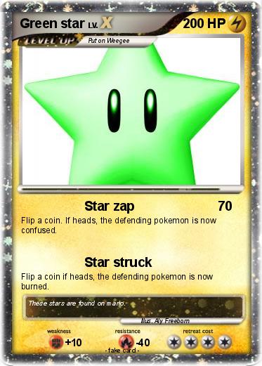 Pokemon Green star
