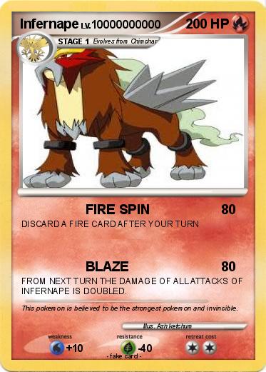 Pokemon Infernape
