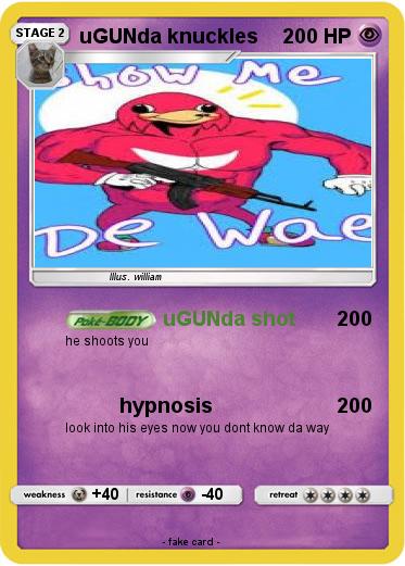 Pokemon uGUNda knuckles