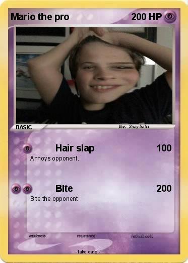 Pokemon Mario the pro