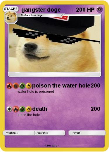 Pokemon gangster doge