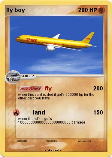 Pokemon fly boy