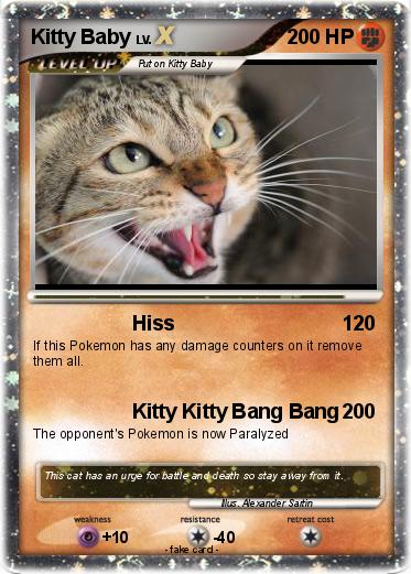 Pokemon Kitty Baby